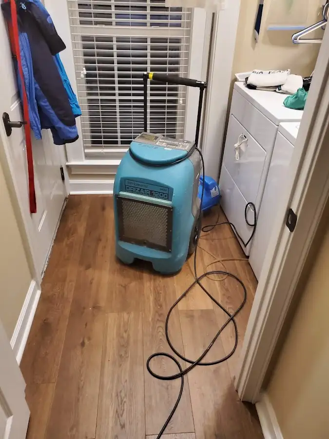 Commercial dehumidifier deployed for Flood Damage Cleanup in Greeneville