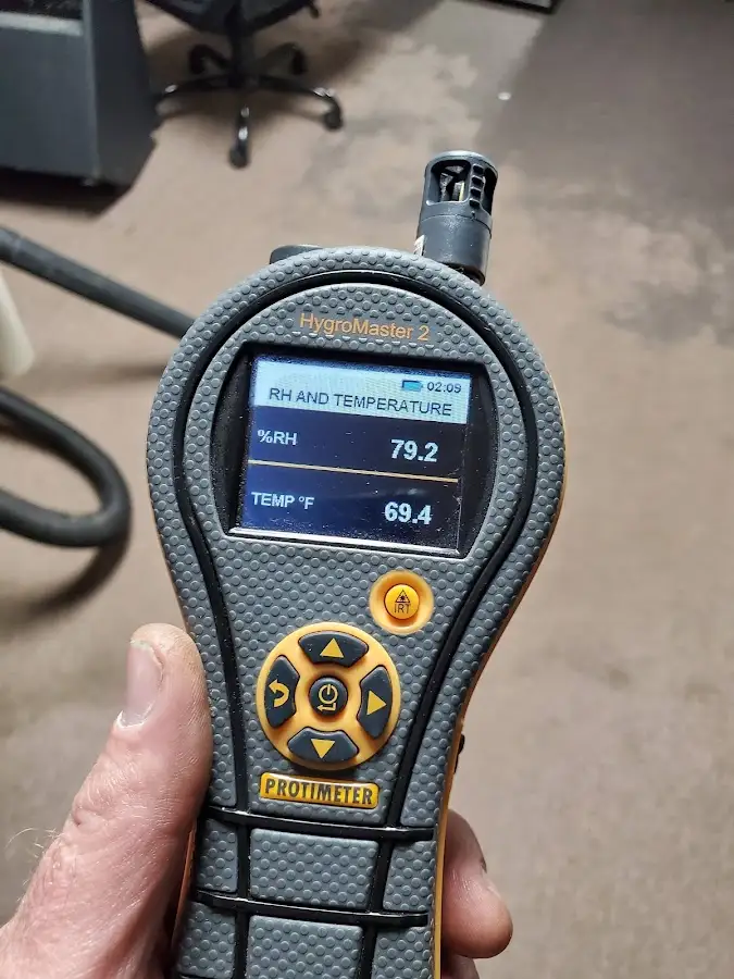Moisture meter humidity assessment for Mold Remediation & Removal in Greeneville