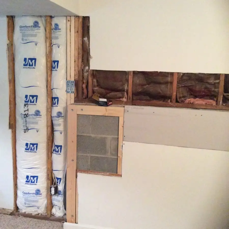 Wall insulation replacement during Odor Removal & Deodorization in Greeneville